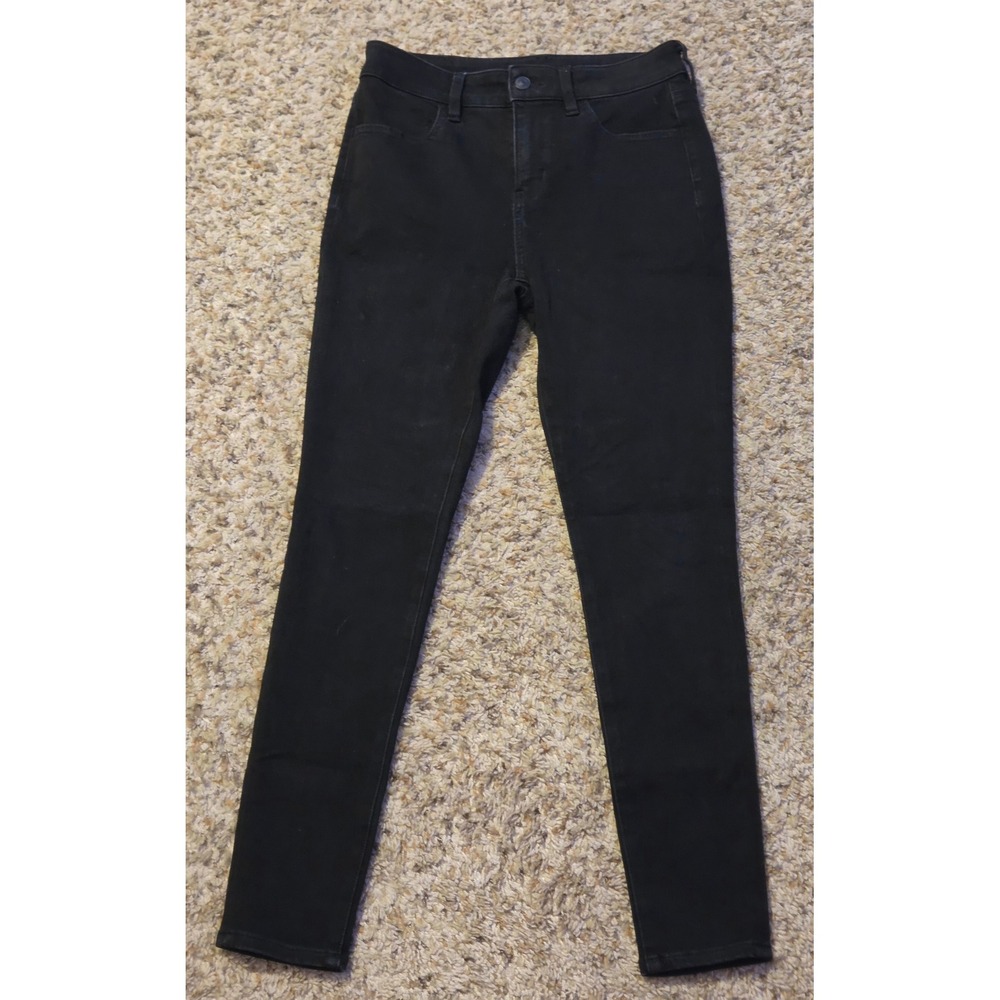 American Eagle Dream Stretch Hi-Rise Jegging Pants Women's Size 4 Short Black